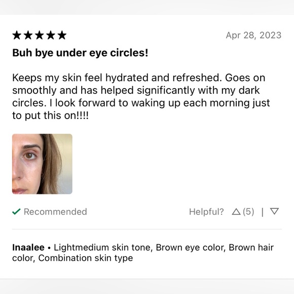 NIB Tula Skincare Glow + Get It Cooling & Brightening Eye Balm - Picture 11 of 12